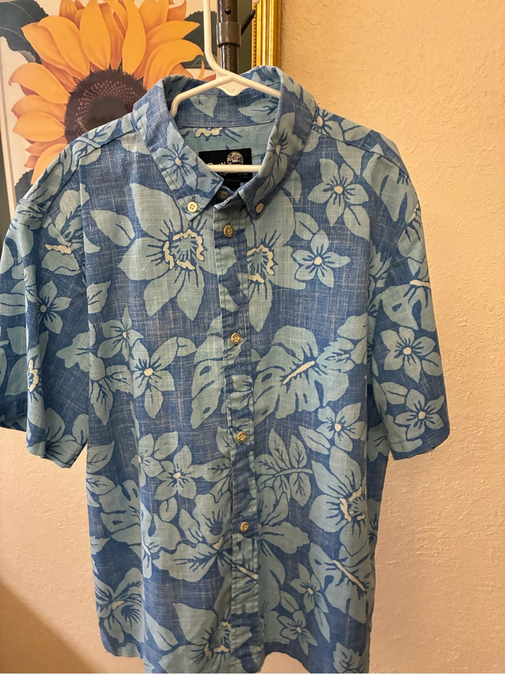 Reyn Spooner Hawaiian Print Short-Sleeve Button-Up Shirt
